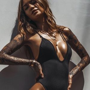 Gooseberry So chic one piece in black